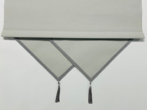 TRIANGLE EDGE ROLLER BLINDS, CUSTOM MADE IN DAYLIGHT MATERIAL