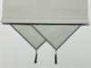 Roller Blinds In Scallop, Arabesque Or Triangle Bottoms (Light Filtering Fabric)