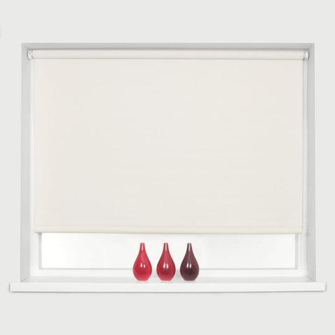 MADE TO MEASURE LUXURY CHROME EYELET ROLLER BLINDS, AVAILABLE IN 37 COLOURS